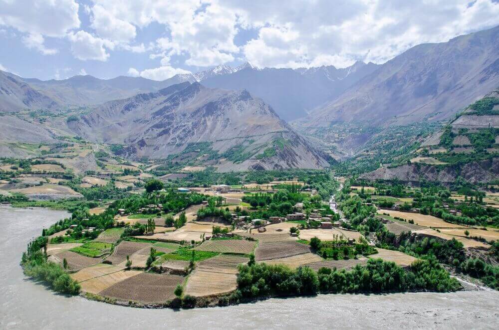 Landscape view of Afghanistan